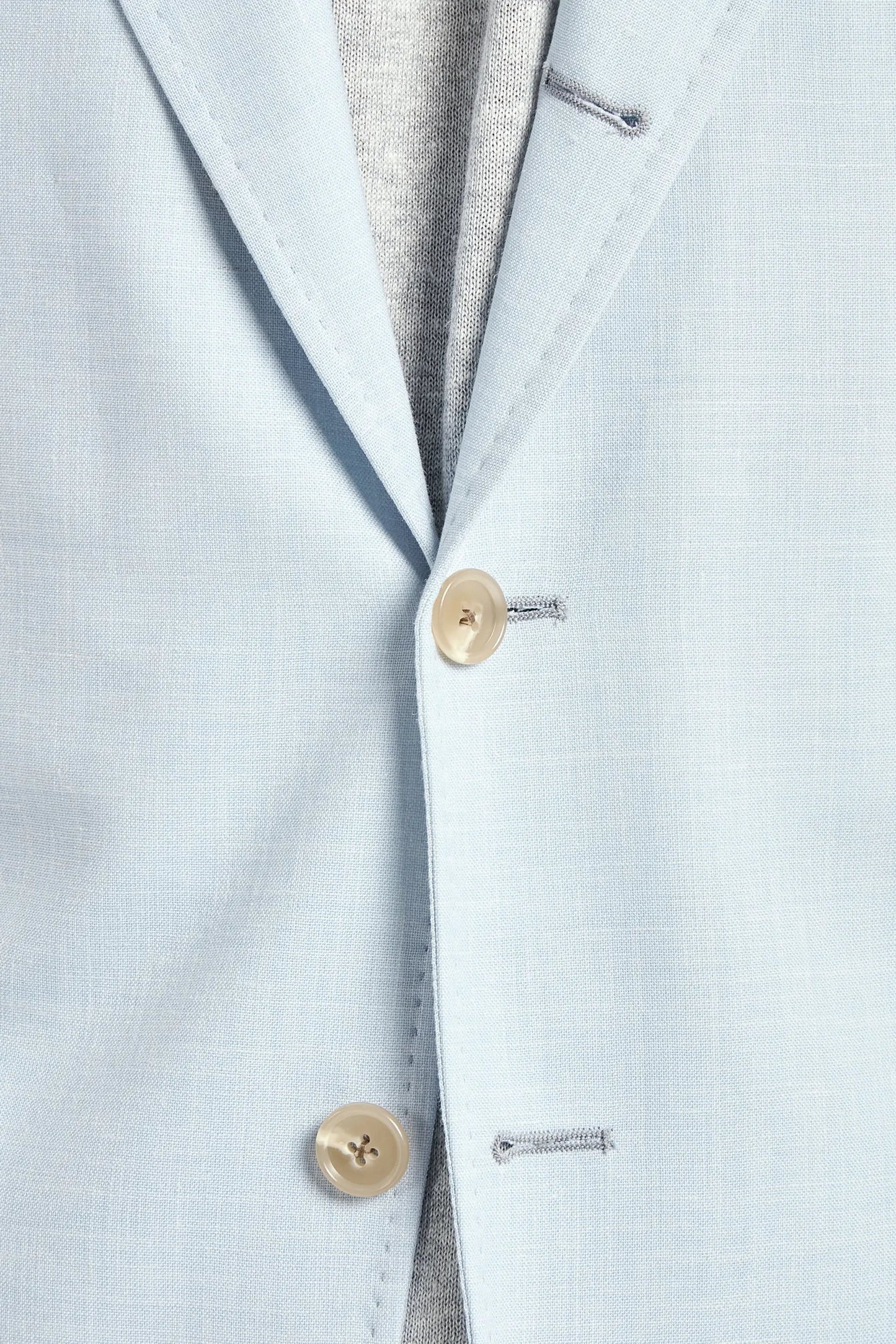 Ice blue Neapolitan jacket - Made in Italy