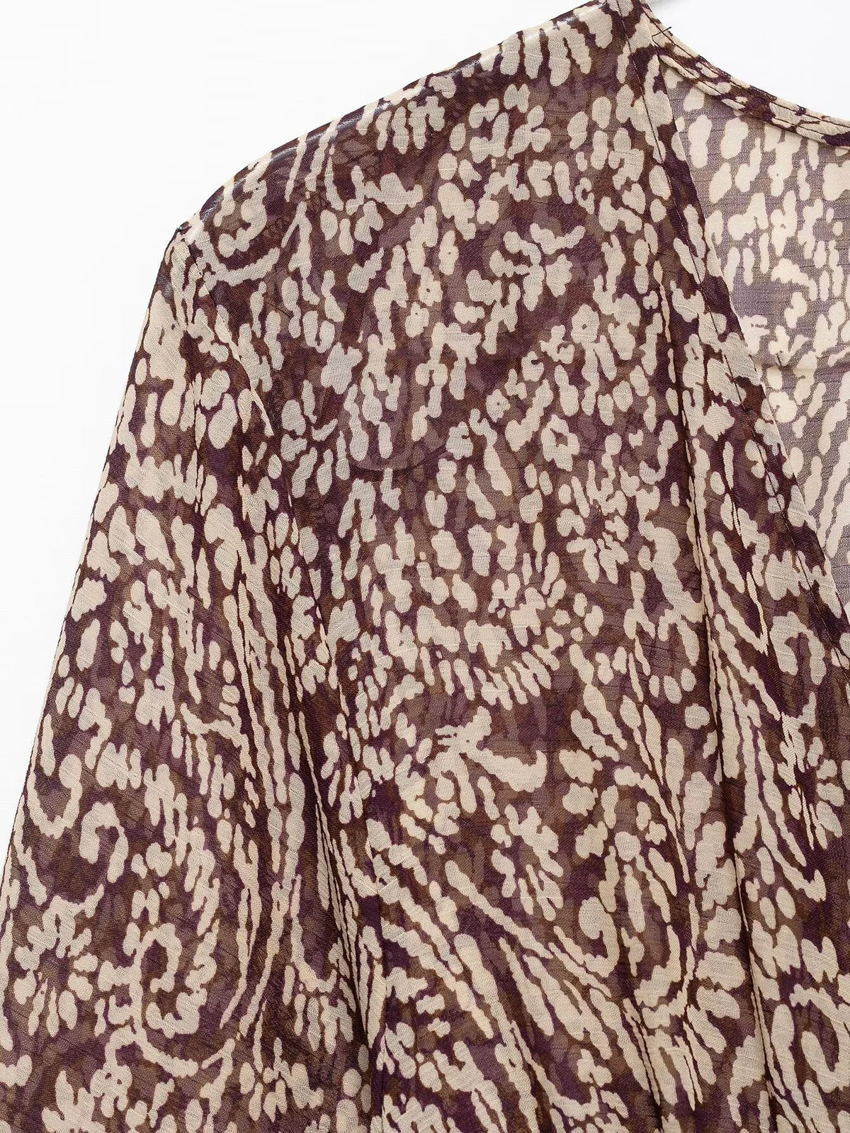 novo produto feminino empilhado decorativo impresso com decote em v midi vestido moda retro padrão impresso saia