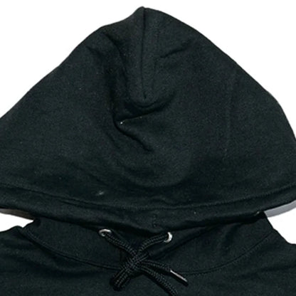 Novidade de inverno: moletons masculinos com capuz, cor sólida e estampa em relevo (puff print) — 100% algodão, secagem rápida, respiráveis, estilo casual e personalizáveis.