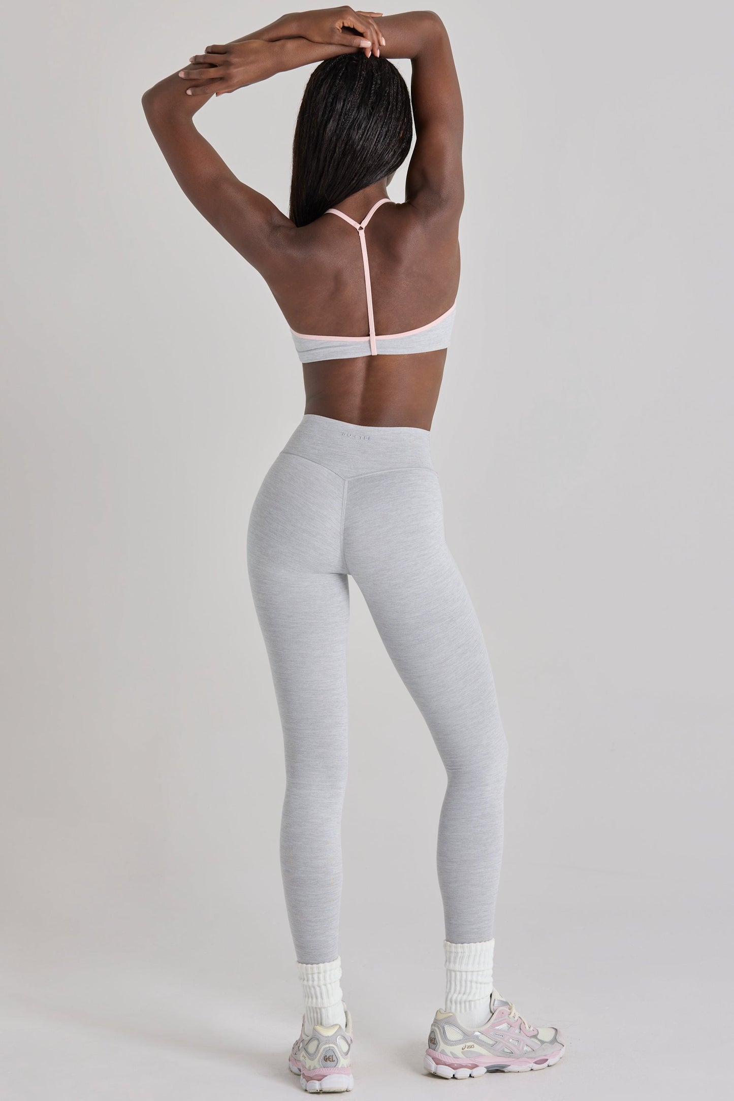 Soft Active Leggings in Grey Marl