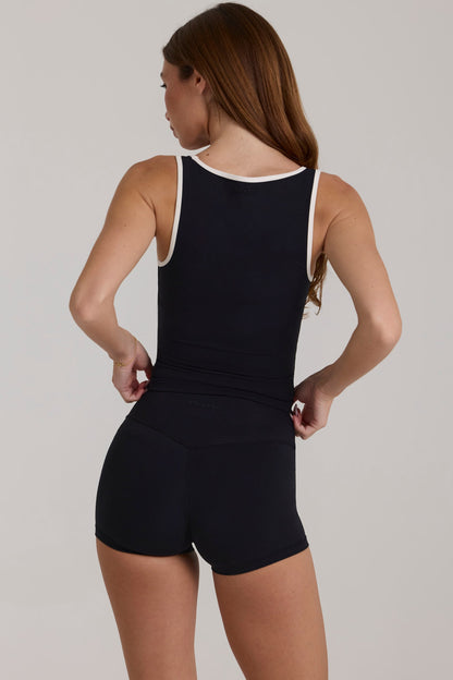 Soft Active Tank Top in Black