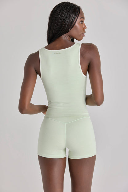Soft Active Tank Top in Sage Marl