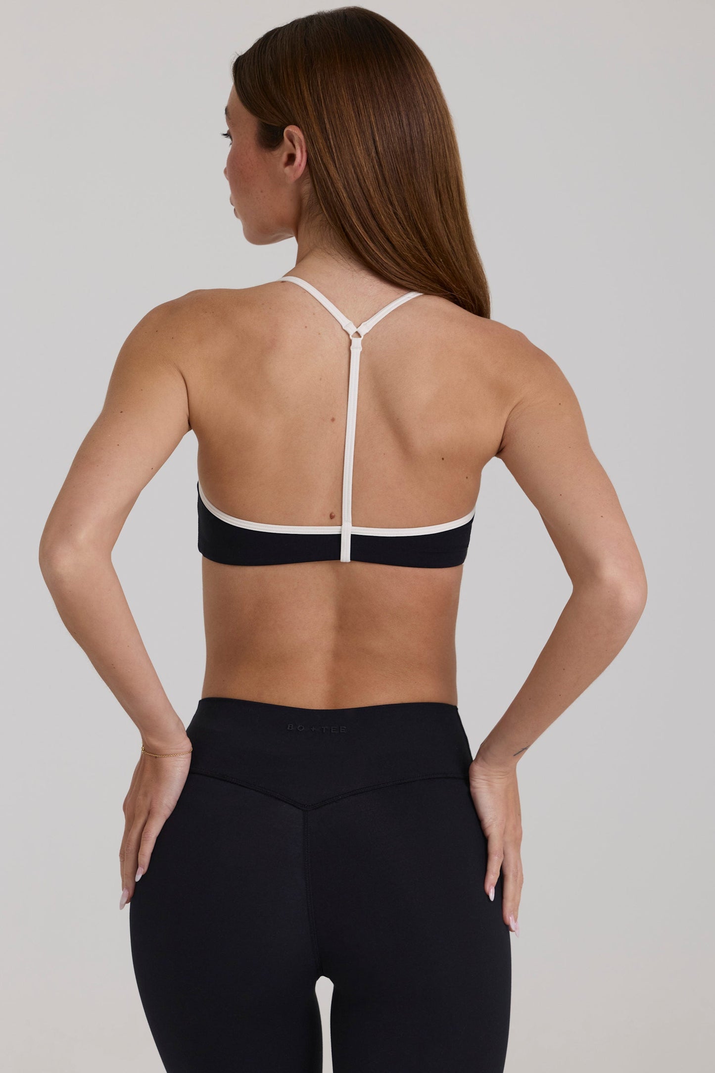 Soft Active Sports Bra in Black