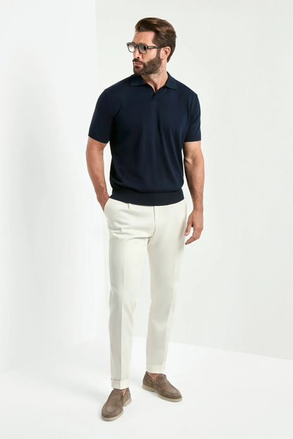 Blue polo - Made in Italy
