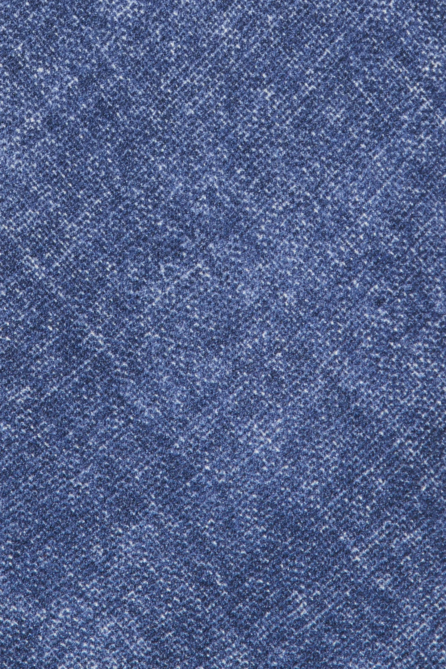 Blue printed silk tie - Made in Italy