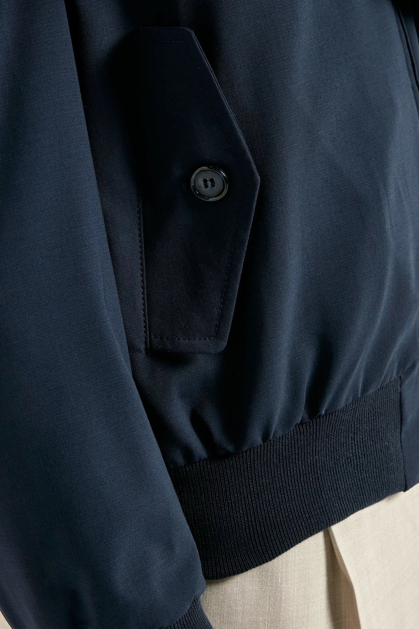 Blue short jacket - Made in Italy