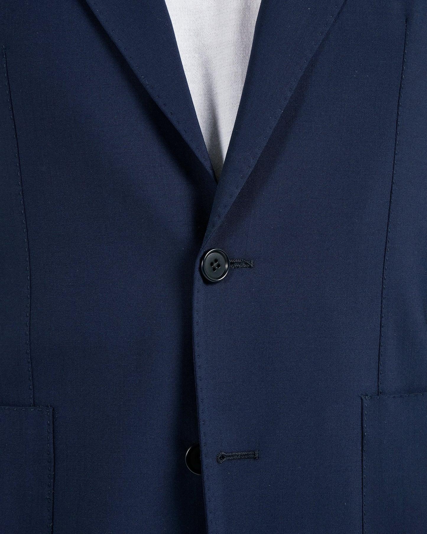 Blue travel jacket - Made in Italy