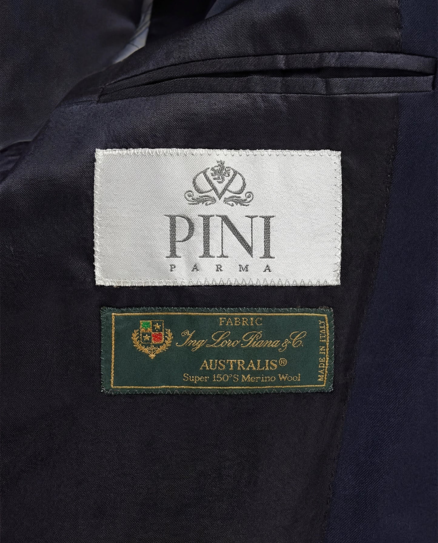 Blue Full Canvas Suit - Made in Italy