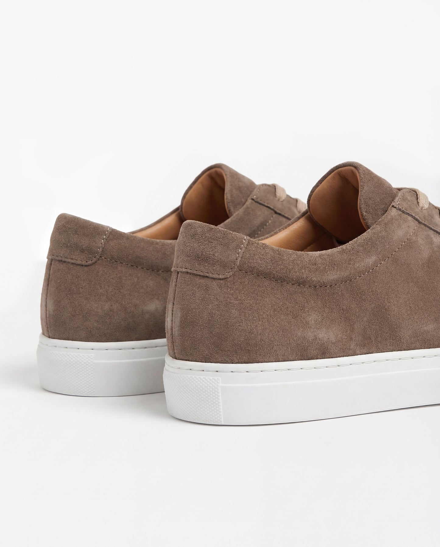 Brown suede sneakers - Made in Italy