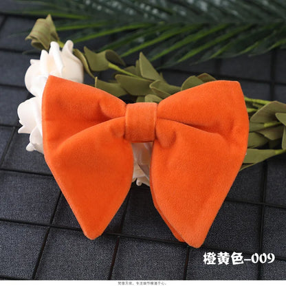 Nova chegada dos homens laços laços cor sólida gravata ajuste veludo gravata noivo/padrinhos/melhor homem/festa de casamento cravat ld1