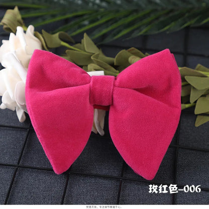 Nova chegada dos homens laços laços cor sólida gravata ajuste veludo gravata noivo/padrinhos/melhor homem/festa de casamento cravat ld1