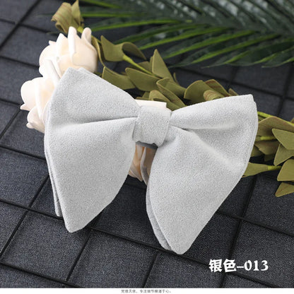 Nova chegada dos homens laços laços cor sólida gravata ajuste veludo gravata noivo/padrinhos/melhor homem/festa de casamento cravat ld1