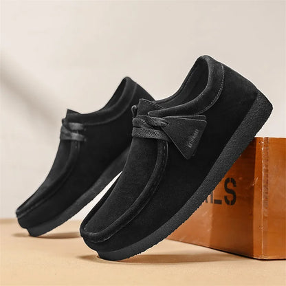 Sapatos casuais de uso diário, leves, antiderrapantes e com sola macia em malha respirável para homens