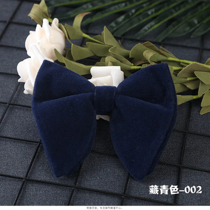 Nova chegada dos homens laços laços cor sólida gravata ajuste veludo gravata noivo/padrinhos/melhor homem/festa de casamento cravat ld1