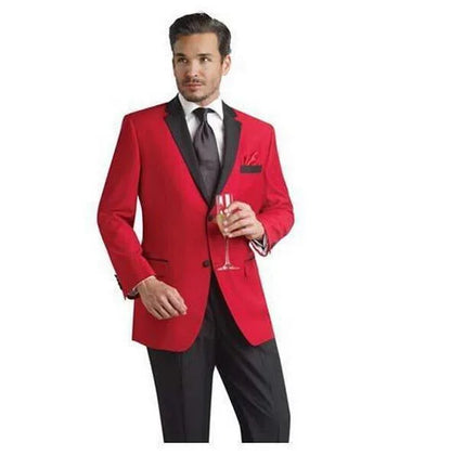 Italian Blazer Sets Luxury Beige Men Suits Classic Style 2 Pieces Business Men Office Wear Suits Sets Casual Party Tuxedos