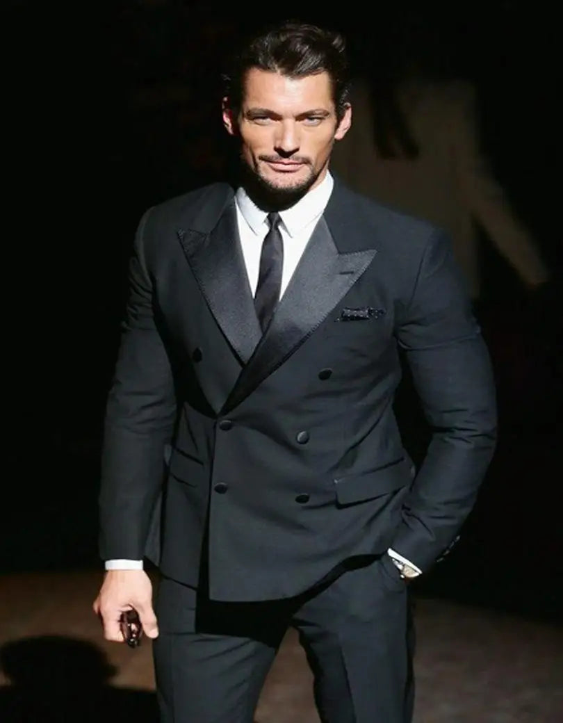 Italian Blazer Sets Luxury Beige Men Suits Classic Style 2 Pieces Business Men Office Wear Suits Sets Casual Party Tuxedos