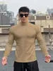 Suéter Masculino Listrado Versátil de Manga Longa e Gola Média (Slim Fit)