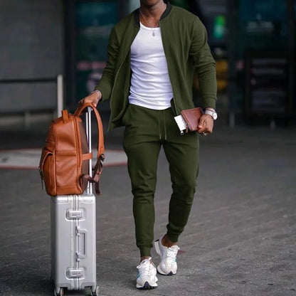 Conjunto super top para homens, duas peças