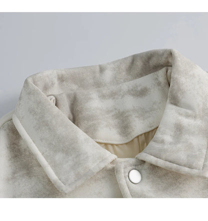 Men's Workwear Long Sleeved Shirt with Multiple Pockets, Suitable for Casual Workwear in Spring and Autumn
