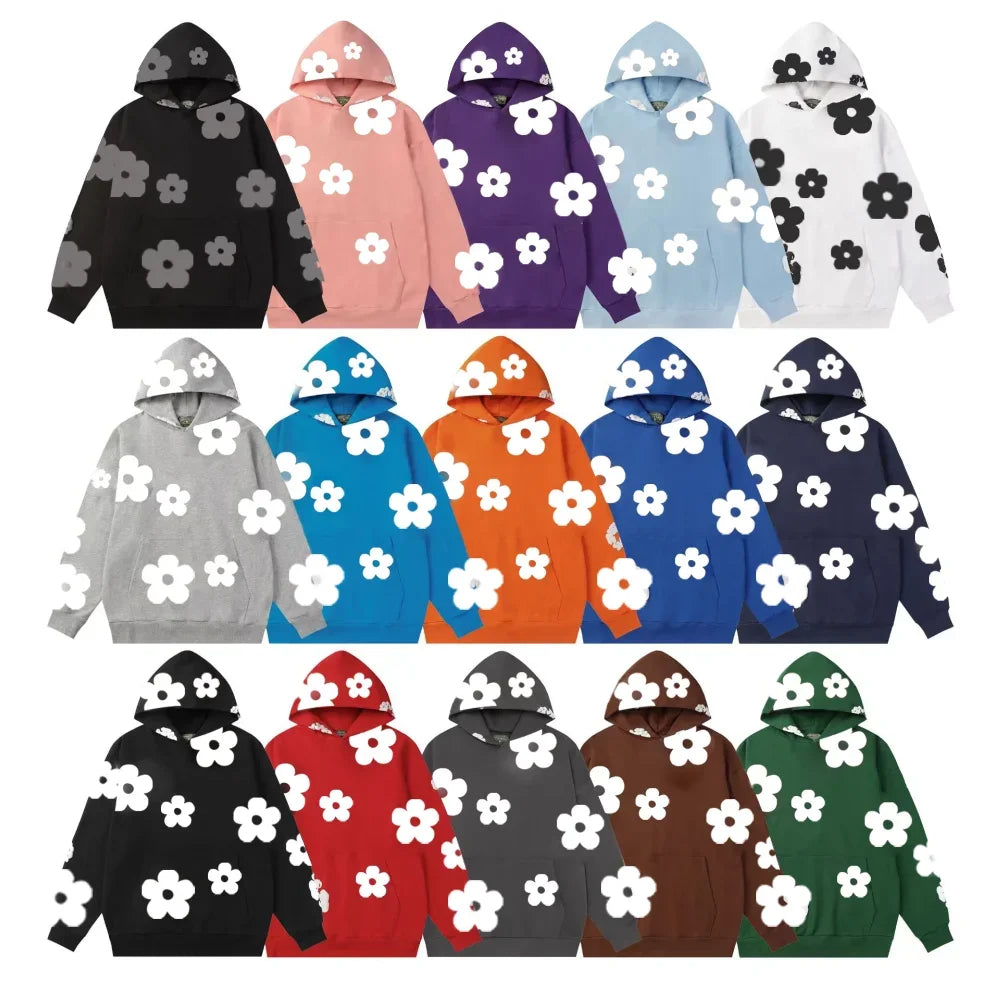 Moletom com Capuz e Estampa "Bubble" – Qualidade Premium, Gramatura Alta (450g), 100% Algodão – Estilo American Streetwear