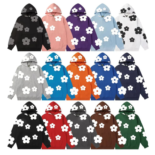Moletom com Capuz e Estampa "Bubble" – Qualidade Premium, Gramatura Alta (450g), 100% Algodão – Estilo American Streetwear