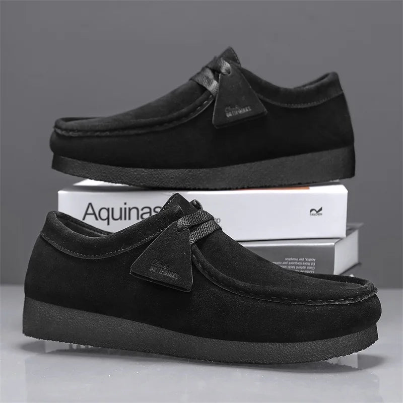 Sapatos casuais de uso diário, leves, antiderrapantes e com sola macia em malha respirável para homens
