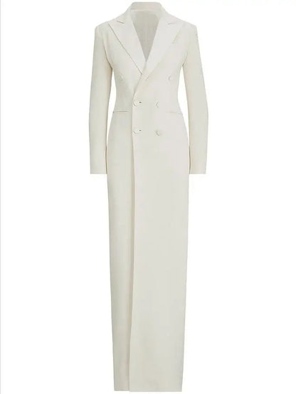 Vestido super elegante com mangas longas