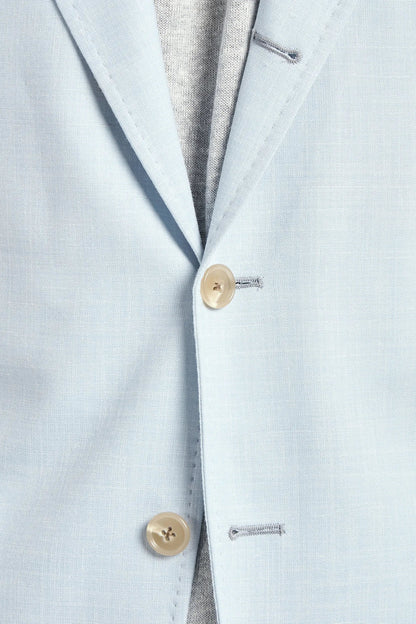 Ice blue Neapolitan jacket - Made in Italy