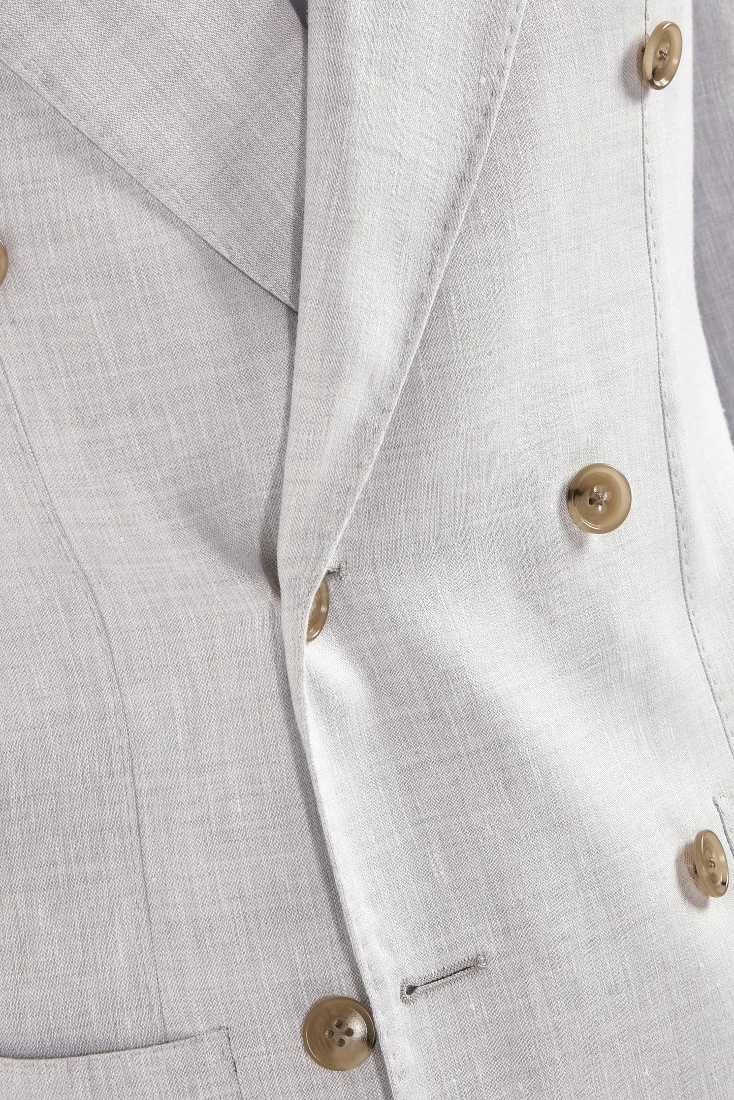 Ice double breasted Super 160's blend suit - Made in Italy