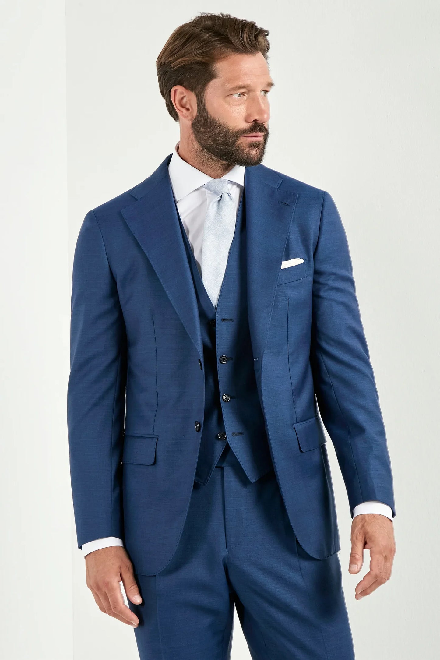 Royal blue suit - Made in Italy
