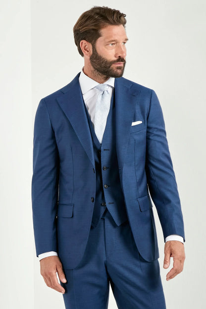 Royal blue suit - Made in Italy