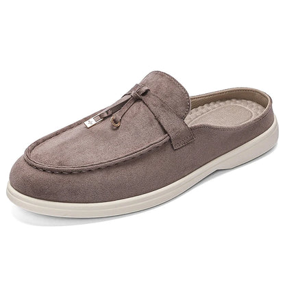 Mocassins masculinos de verão, confortáveis, casuais, para usar ao ar livre, sandálias leves para caminhada.