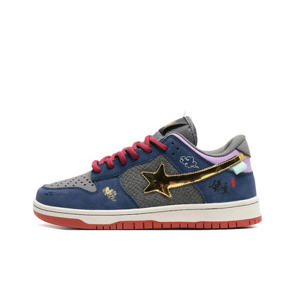 Women Sneakers Man Retro Y2K Star Punk Streetwear Shoes Fashion Skateboard Shoes Couples Soprt Casual Shoes Unisex Tennis