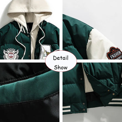 Jaqueta masculina de inverno, corta-vento, quente, para viagens e atividades ao ar livre. Jaqueta masculina casual com capuz, estilo esportivo e folgada, ideal para o outono.