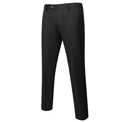 15 cores novo negócio casual terno calças dos homens sólido escritório formal calças dos homens estilo clássico terno calças compridas plus size
