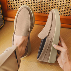 Nova Moda Masculina, Simples e Moderna para Primavera e Outono 2026, Sapatos Casuais Masculinos com Design de Loafers, Tamanhos 39-45, Calçados para Homens