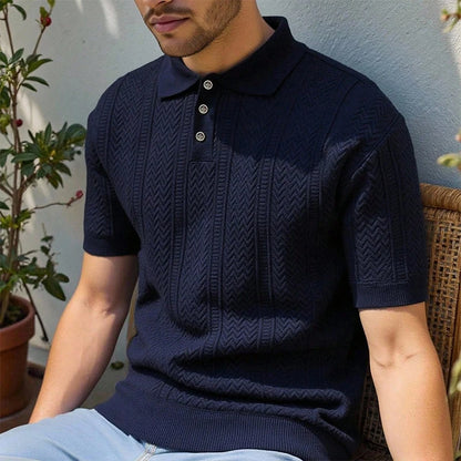 Camisas de Malha Masculinas Tamanho EUA, Camisas de Golfe Casuais com Stretch, Camisa Polo de Manga Curta, Top de Malha Masculino para Verão, Casual e para Festas