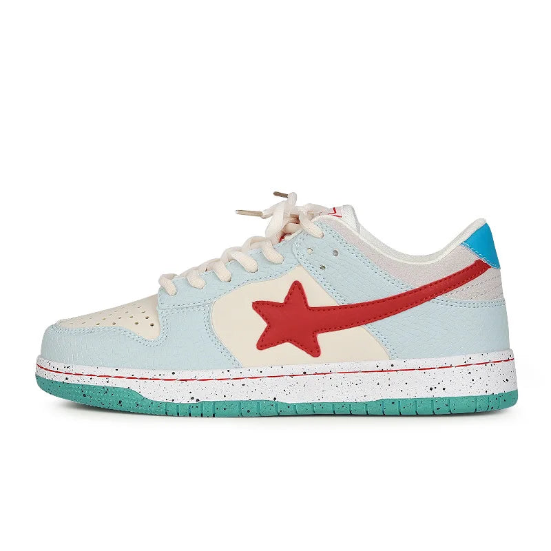 Women Sneakers Man Retro Y2K Star Punk Streetwear Shoes Fashion Skateboard Shoes Couples Soprt Casual Shoes Unisex Tennis