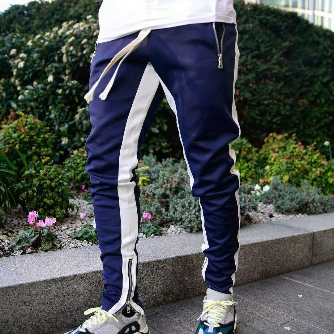 Novas Calças Casuais Masculinas de Tecido Trançado Streetwear Novas Calças de Trabalho com Múltiplos Bolsos