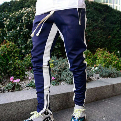 Novas Calças Casuais Masculinas de Tecido Trançado Streetwear Novas Calças de Trabalho com Múltiplos Bolsos