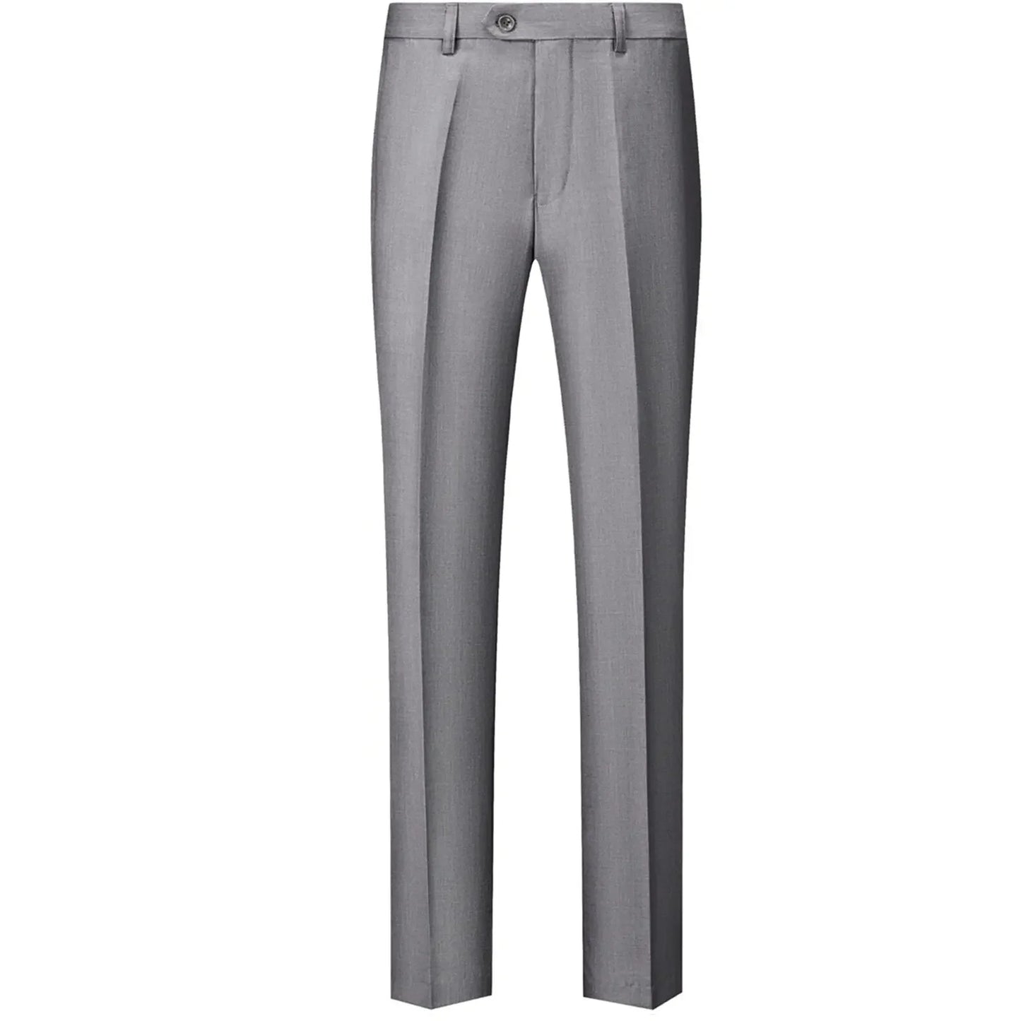 Casual negócios masculino elástico fino ajuste jovem estilo britânico calças compridas para homens moda versão coreana calças compridas