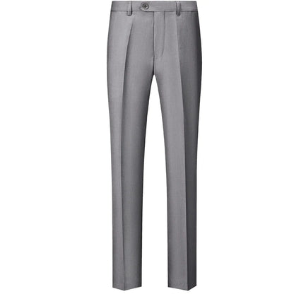 Casual negócios masculino elástico fino ajuste jovem estilo britânico calças compridas para homens moda versão coreana calças compridas