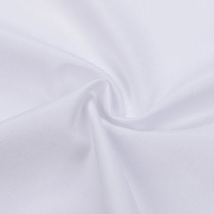 Nova Camisa Masculina de Algodão Puro 200S DP de Alta Qualidade, Não Amassa, Quatro Camadas, com Punho Francês, Gola Windsor e Gola Listrada Contrastante