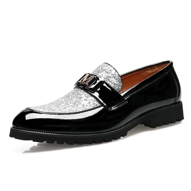 Coiffeur oxford sapatos masculinos vestido mocassins sapatos formais sapatos de casamento elegante luxo marca italiana chaussure homme ayakkabi