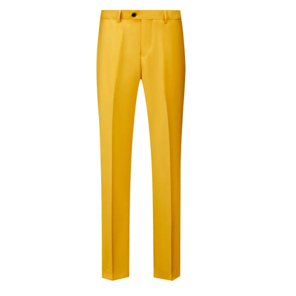 Calças de Terno Masculino M-6XL, Moda Boutique, Cor Sólida, Formal, para Negócios, Noivo, Casamento, Casual