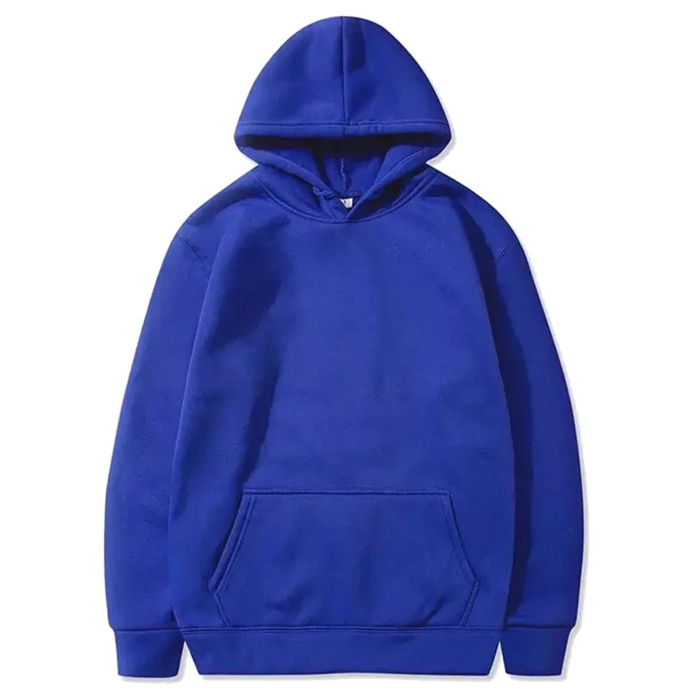 Moletom casual masculino, moletom feminino de lã quente, blusa de moletom da moda para primavera e outono, preto, várias cores, tamanho grande.