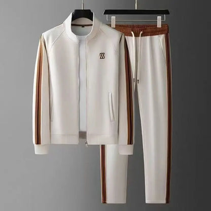 2025 men tracksuit Sportswear Suit Men's Jacket Trendy ins Embroidered Fashion Men's Jacket Trousers Two-Piece Set men clothing