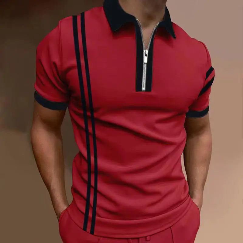 Wholesale Cotton 200 Grams Heavyweight Men's Polo T Shirt Uniform Printing Plain Blank Casual Polo Shirt Custom Logo Polo Shirt