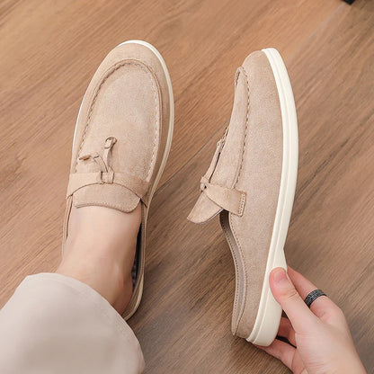Mocassins masculinos de verão, confortáveis, casuais, para usar ao ar livre, sandálias leves para caminhada.
