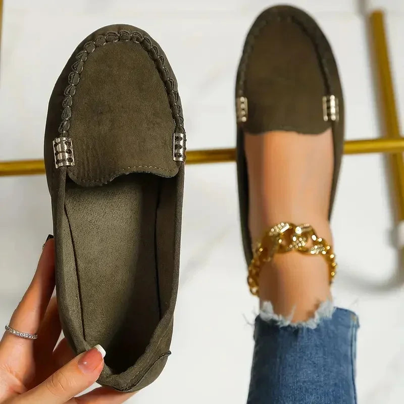 Mulheres apartamentos novos casuais leves mocassins planos sapatos na moda versátil confortável mary jane sapatos para mulher zapatos de mujer